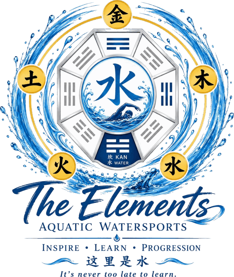 The Elements Aquatic Watersports - Inspire, Learn, Progression. It's never too late to learn.